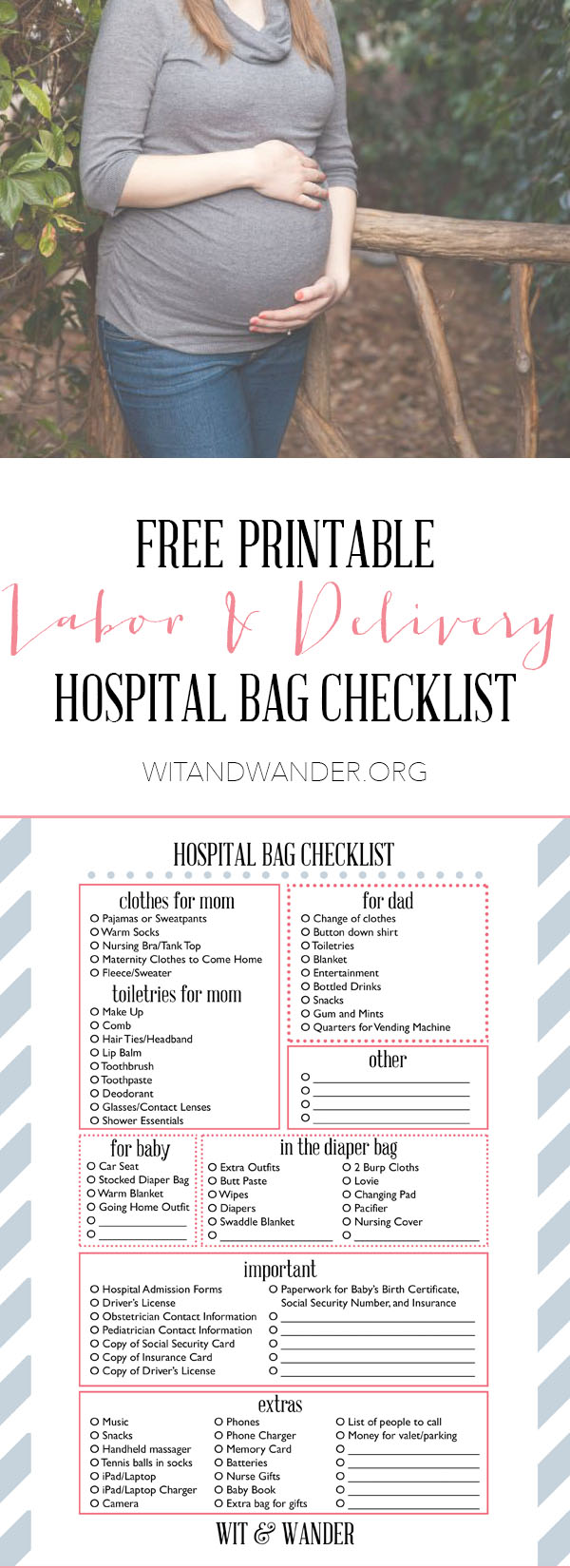 Hospital Bag Checklist: What to Pack for Delivery