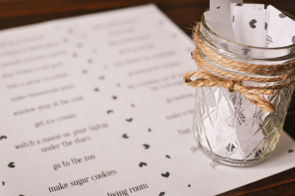 DIY Date Night Jar + Free Printable - Wit & Wander