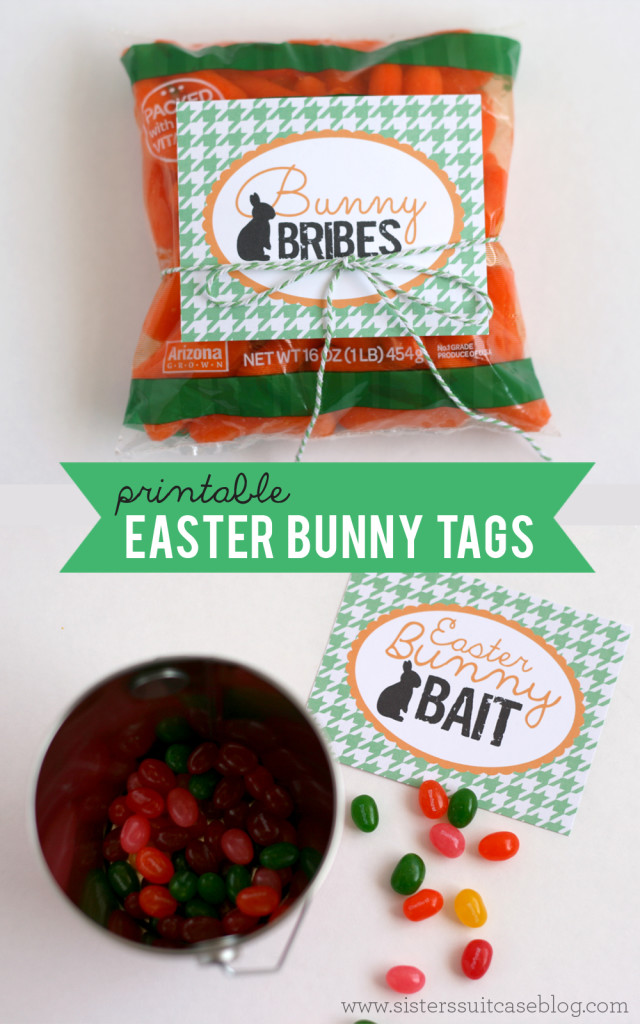 Free Printable Easter - Bunny Bribes - Wit & Wander