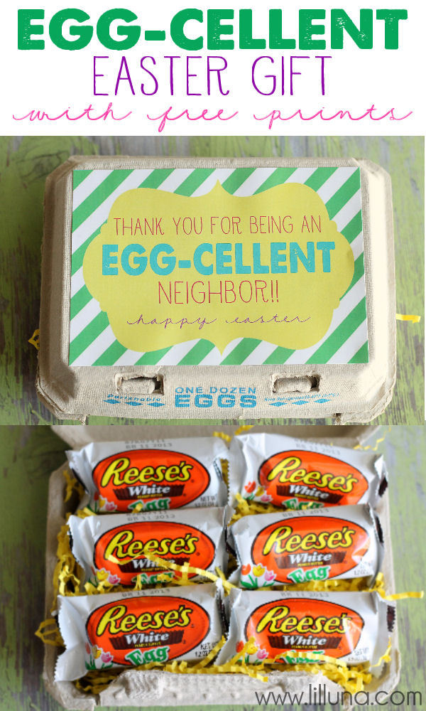 Free Printable Easter - DIY Neighbor Gift - Wit & Wander