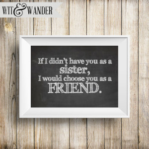 Family Art Quote Print Wit & Wander on Etsy