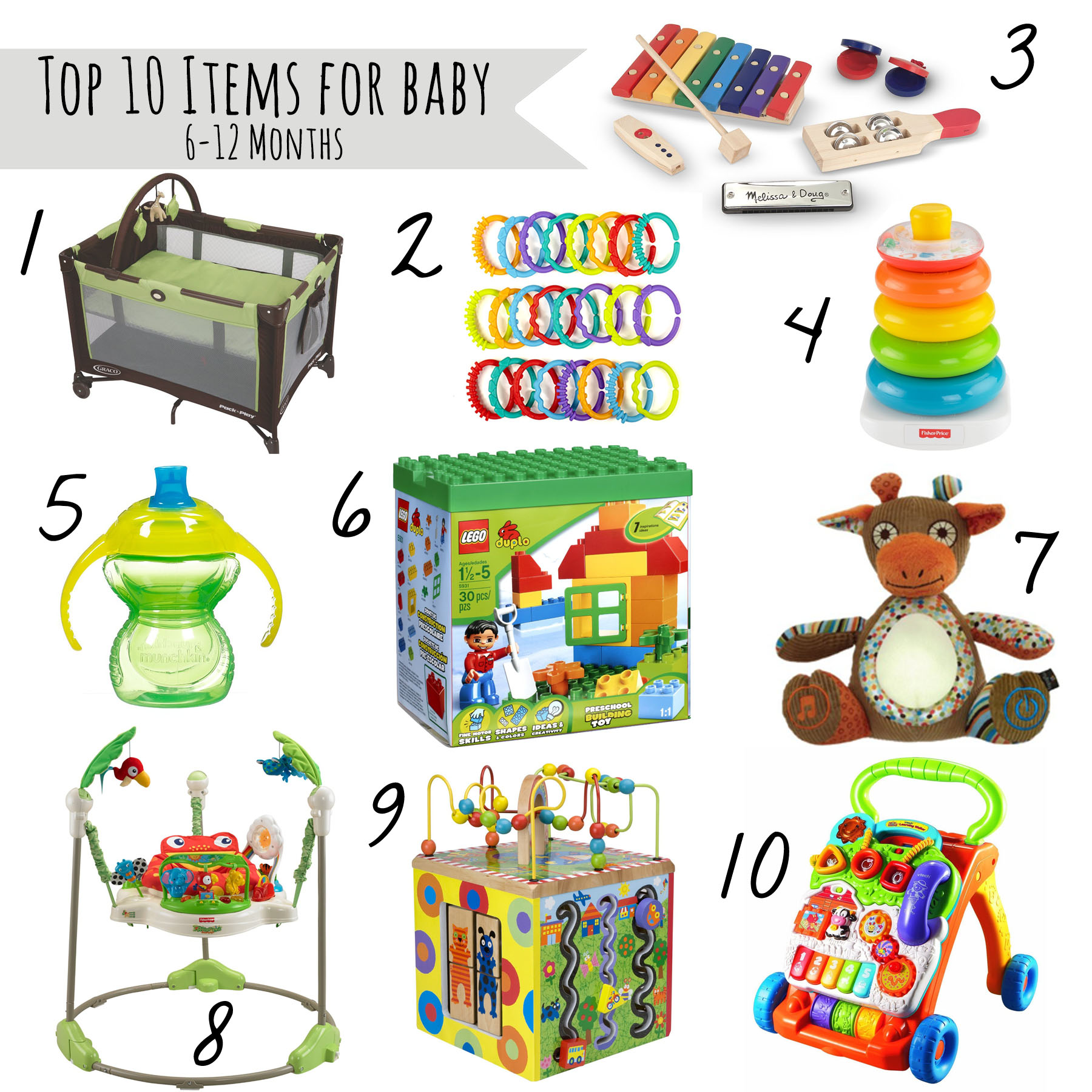 toys for 6 to 12 month olds