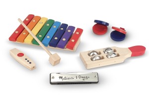 Melissa and Doug Beginner Band Set Review - Top Ten Toys 6-12 Months - Wit & Wander