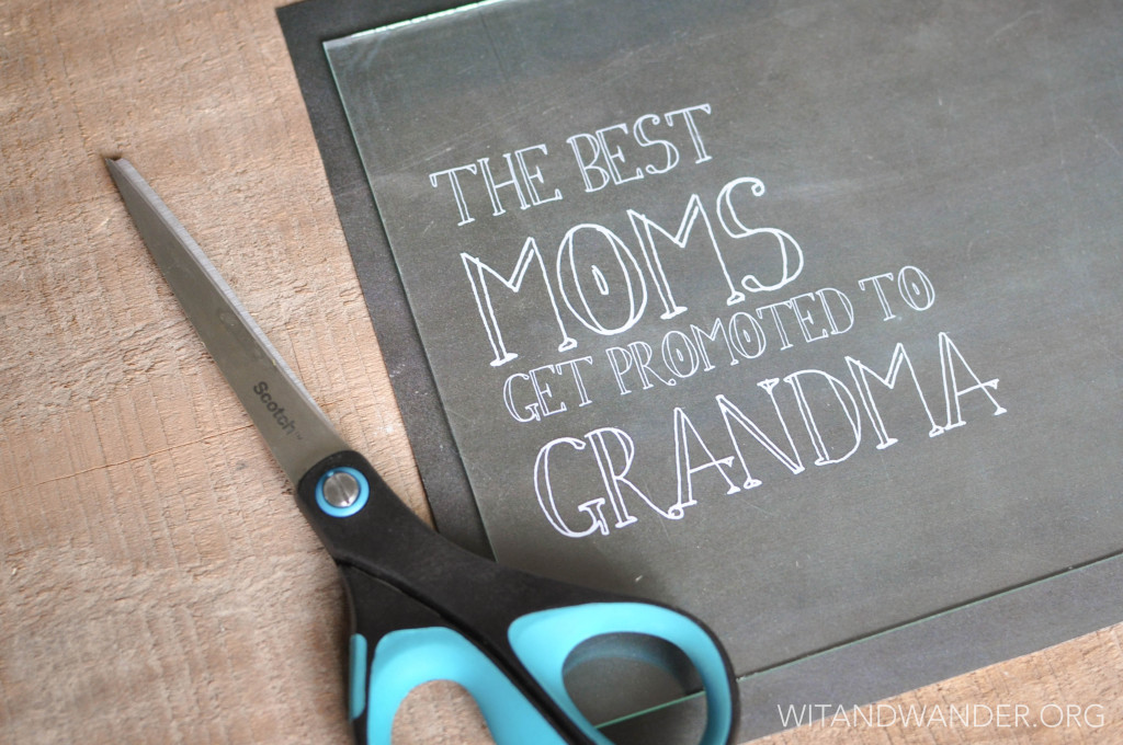 Wit & Wander DIY Moms Get Promoted to Grandma 3