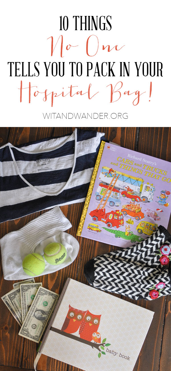 Printable Maternity Hospital Bag Checklist - Wit & Wander