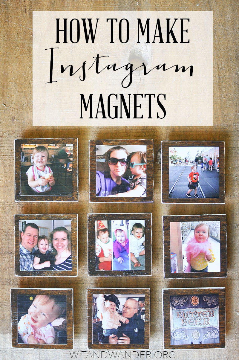 DIY Instagram Photo Magnets: An Easy Tutorial to Make Picture Magnets
