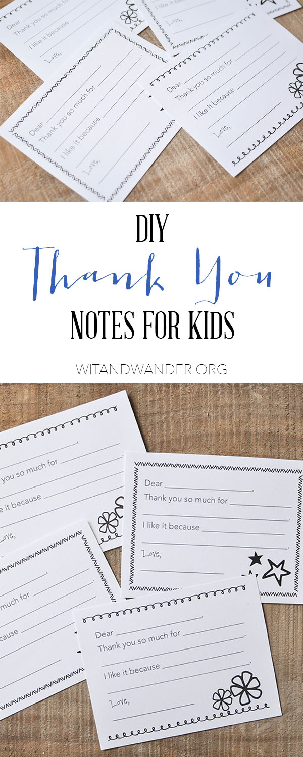 birthday thank you notes