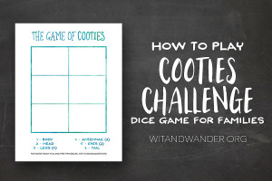 DIY Backyard Games and Free Printable Cooties Game - Our Handcrafted Life