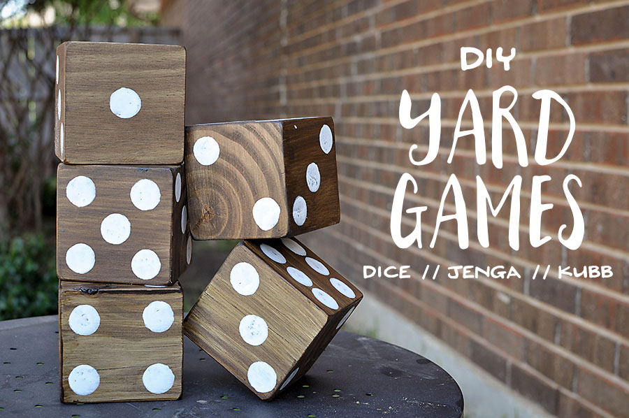 DIY Yard Games - Megan Harney for Dallas Moms Blog Header