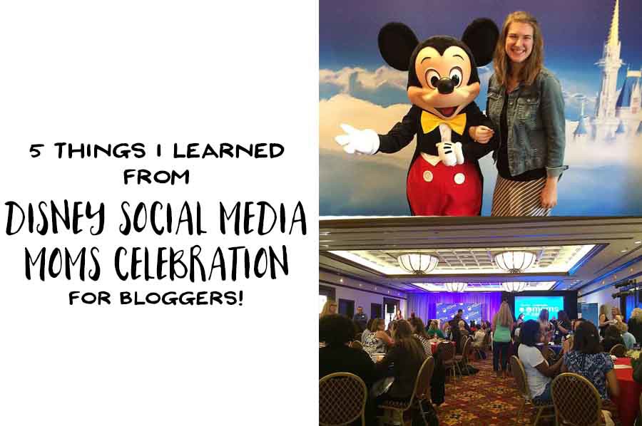 Disney Social Media Moms Celebration for Bloggers - Header