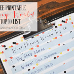 Printable Disney World Top 10 List - Wit & Wander Header