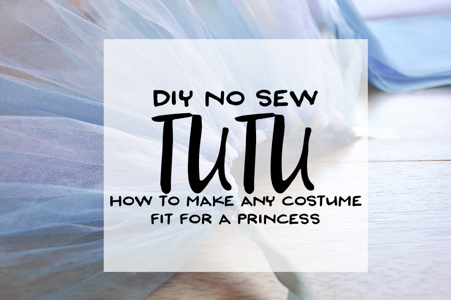 DIY No Sew Tutu | Wit & Wander Header