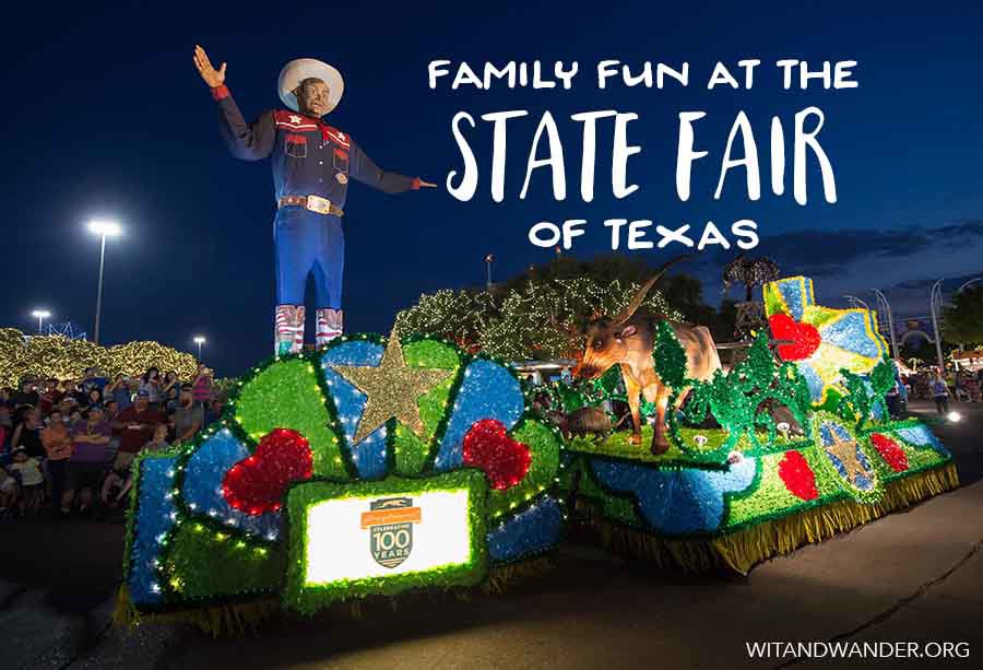 Family Fun at the State Fair of Texas - Wit & Wander Header