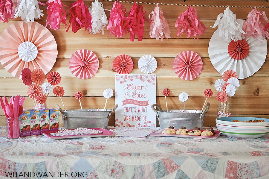 sugar and spice baby shower theme