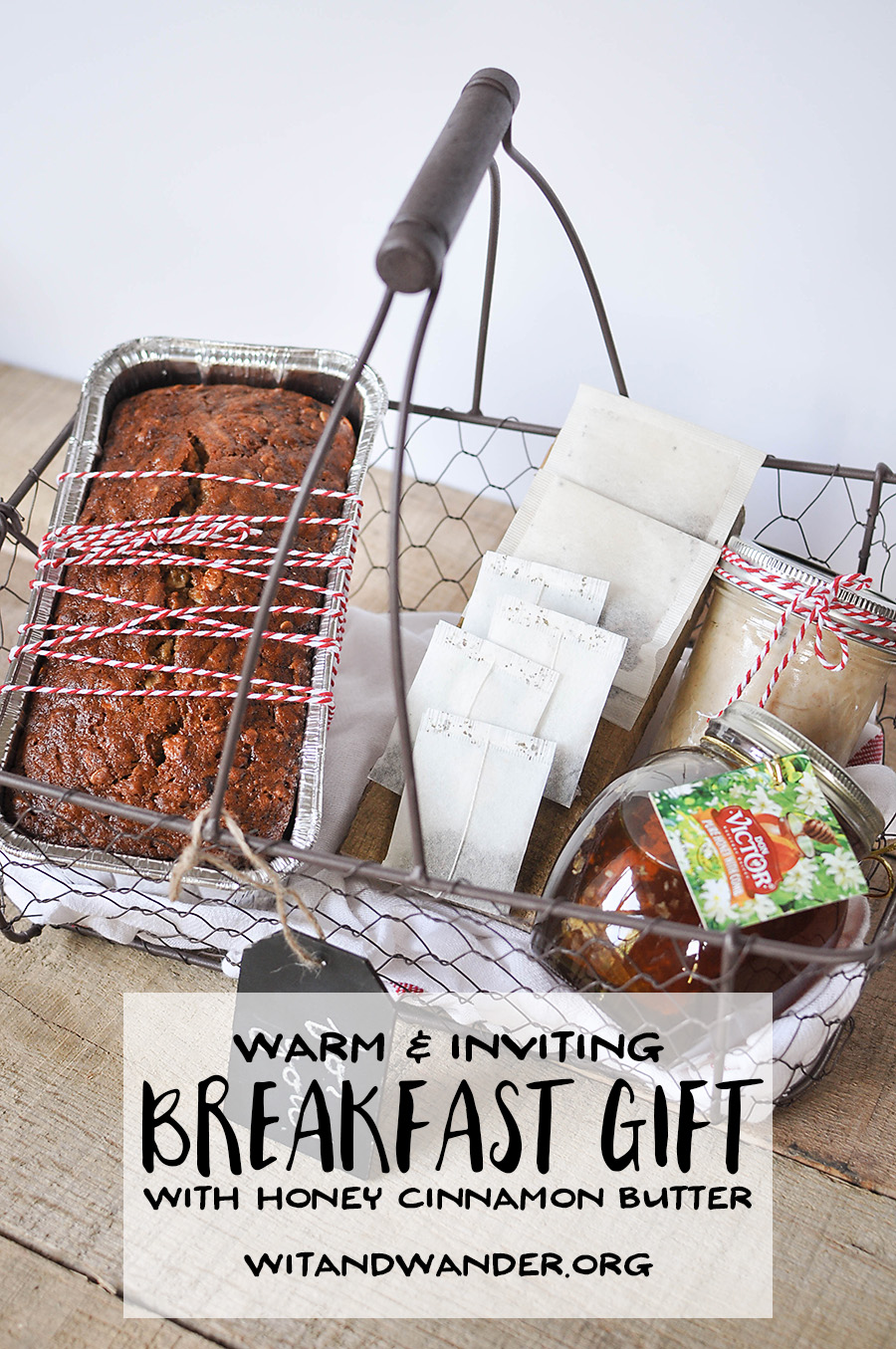 Warm Breakfast Basket Gift Idea - Our Handcrafted Life