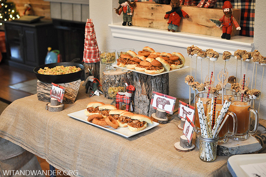 Rustic and Burly Lumberjack Bash Party - Wit & Wander