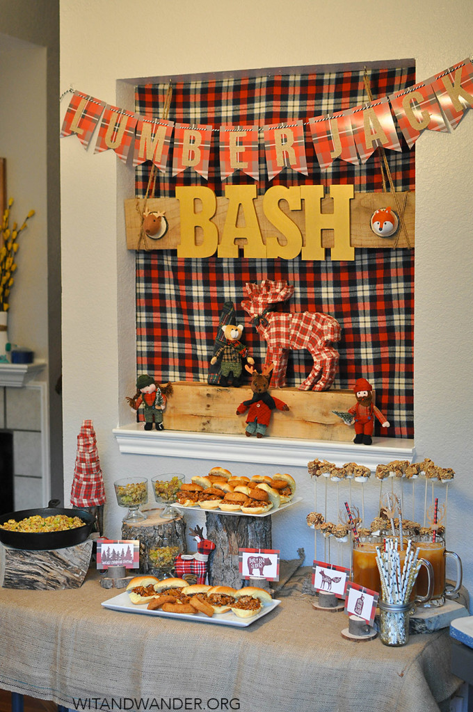 Rustic and Burly Lumberjack Bash Party - Wit & Wander