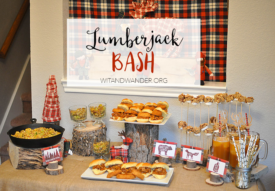 Rustic and Burly Lumberjack Bash Party - Wit & Wander