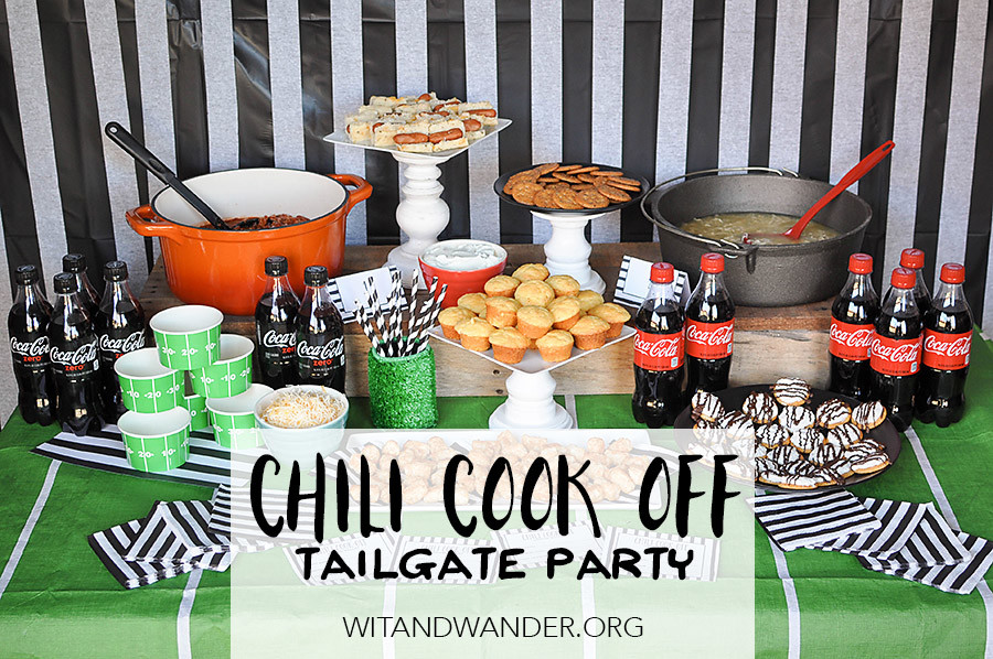 Chili Cook Off Tailgate Party | Wit & Wander