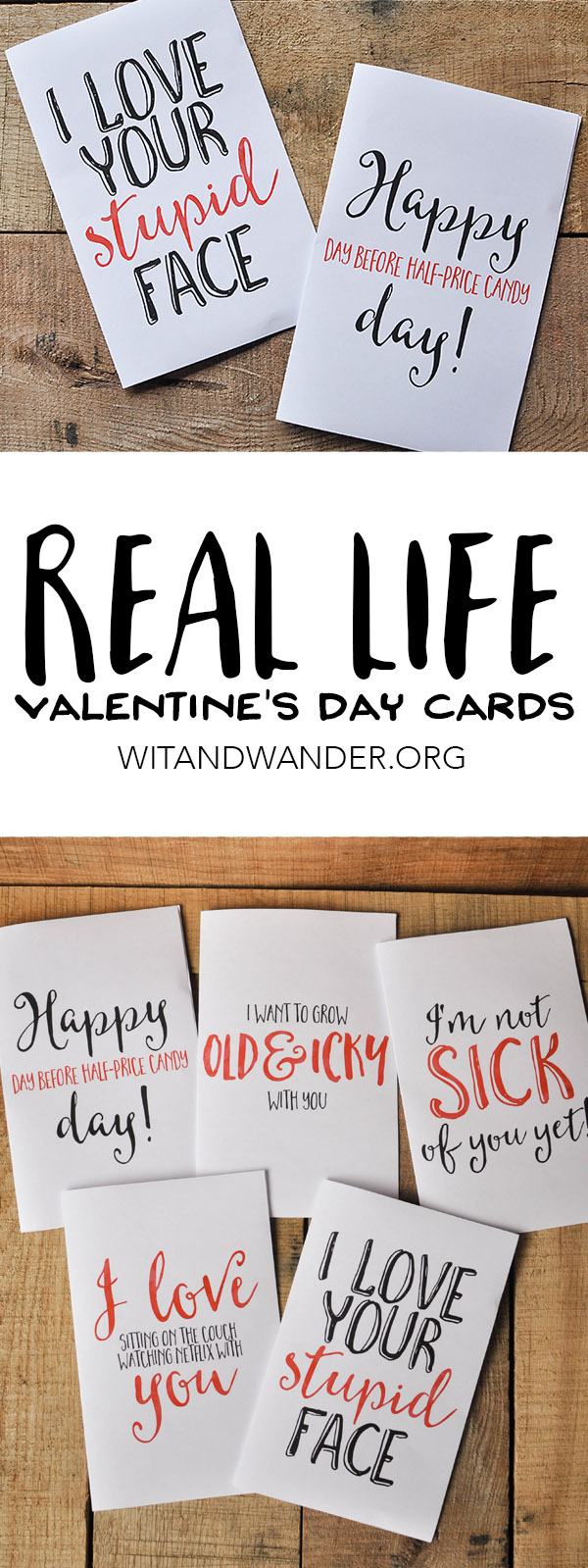 Sarcastic Valentine s Day Cards Free Printables Our Handcrafted Life