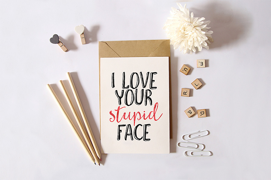 Sarcastic Valentine's Day Cards - Free Printables - Our Handcrafted Life