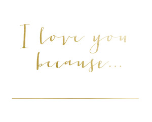 DIY I Love You Because Dry Erase Board - Our Handcrafted Life
