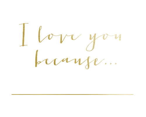 DIY I Love You Because Dry Erase Board - Our Handcrafted Life