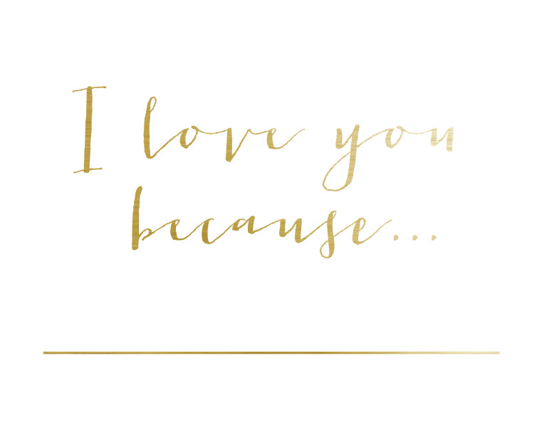 DIY I Love You Because Dry Erase Board - Our Handcrafted Life