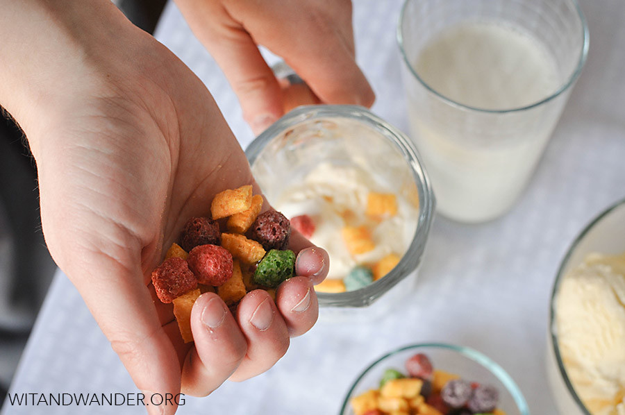 Milk & Cereal Milkshake Recipe | Wit & Wander