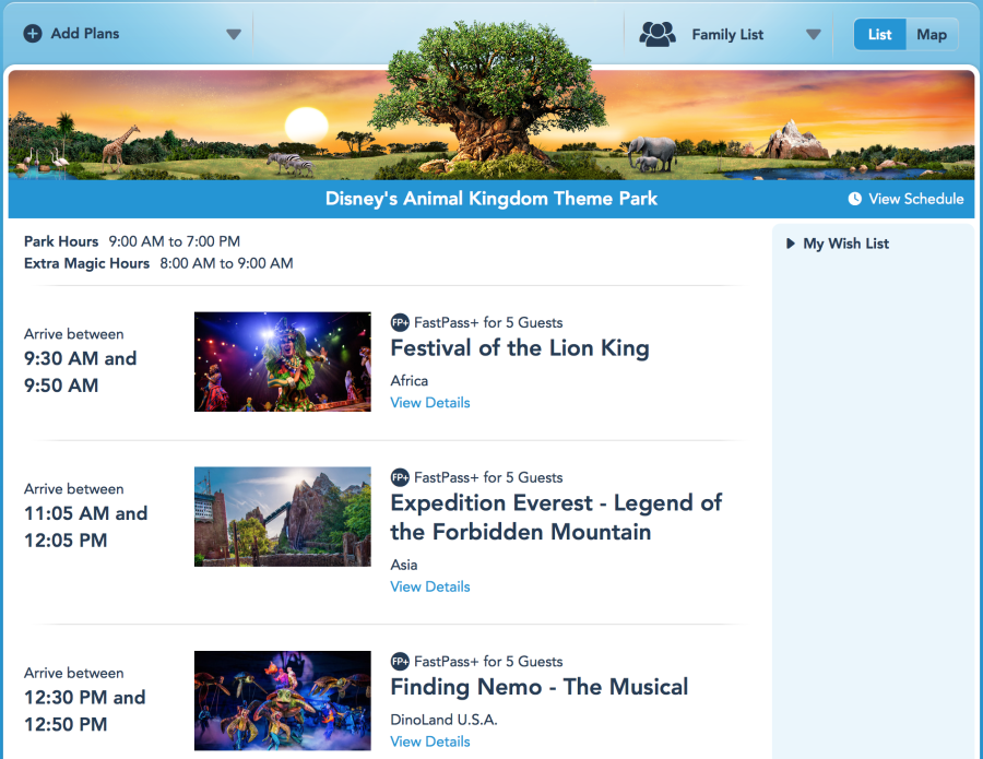 How to Book FastPass+ on My Disney Experience | Wit & Wander