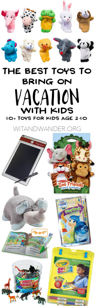 The Best Toys to Take on Vacation with Kids - Wit & Wander