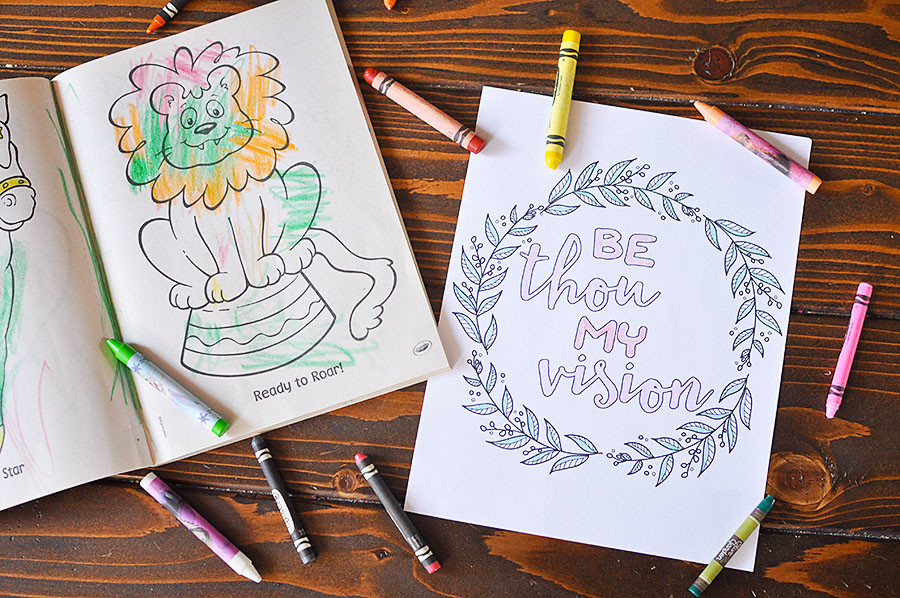 Free Printable Adult Coloring Pages | Wit & Wander