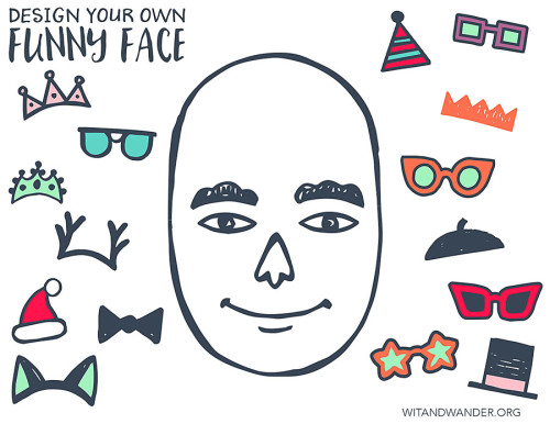 Funny Faces DIY Placemats for Kids | Wit & Wander - Boy