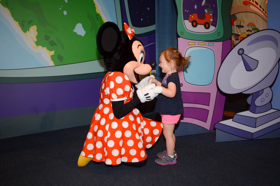 Minnie Mouse Meet and Greet Character Spot - Walt Disney World 2016 - Our Disney World Trip Report | Wit & Wander