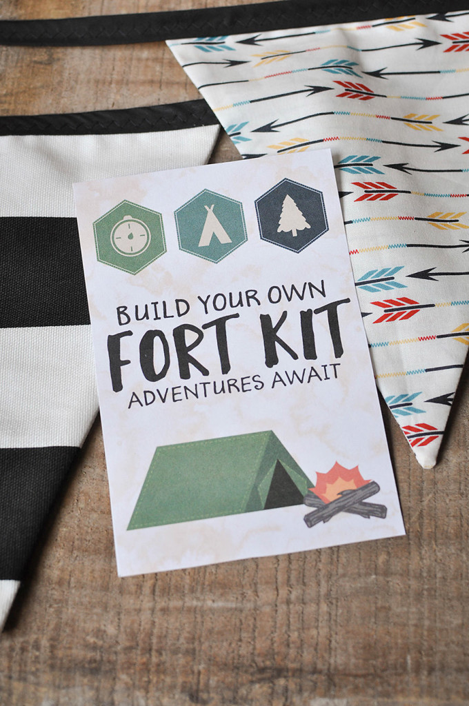 DIY Fort Kit Gift for Kids - Wit & Wander