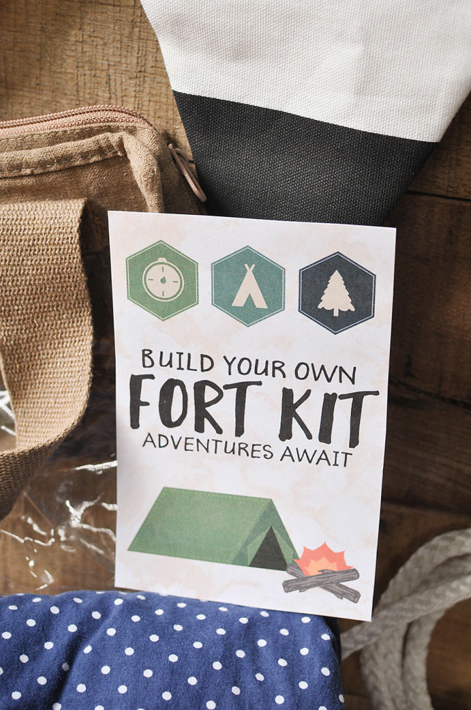 DIY Fort Kit Gift for Kids - Wit & Wander