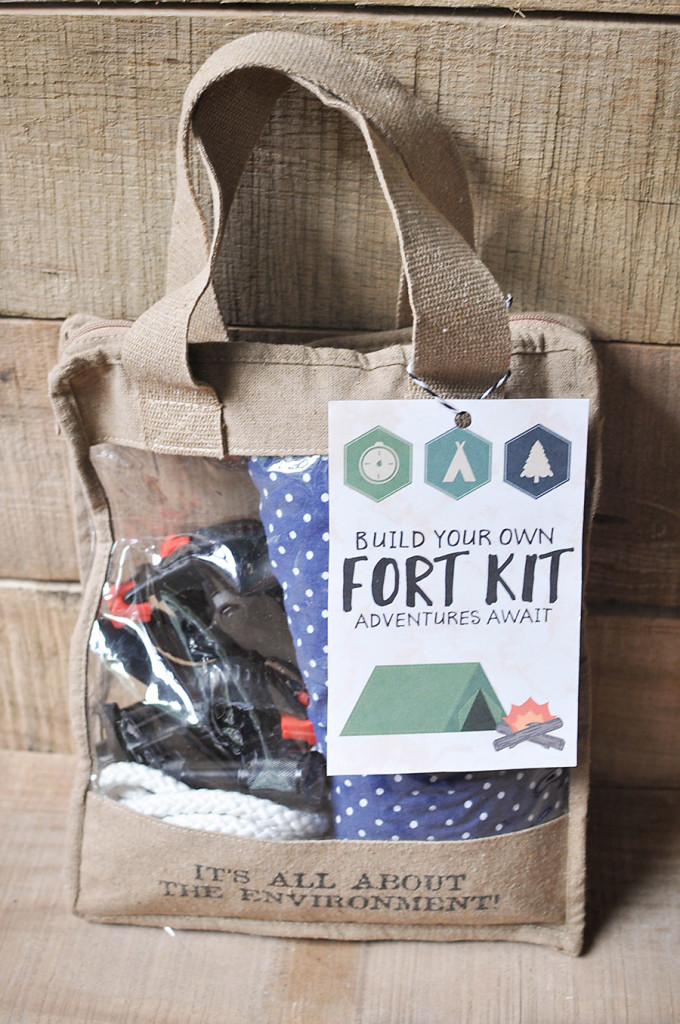 DIY Fort Kit Gift for Kids - Wit & Wander