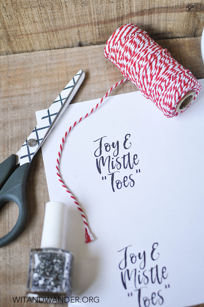 Free Printable Nail Polish Gift Tags - Wit & Wander