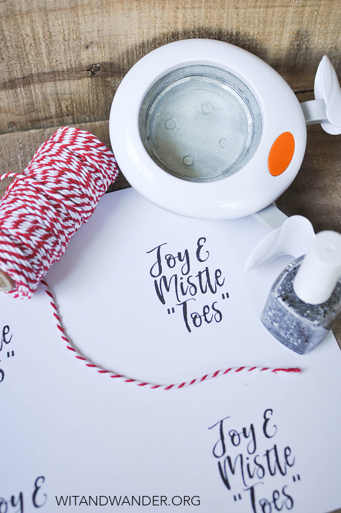 Free Printable Nail Polish Gift Tags - Wit & Wander