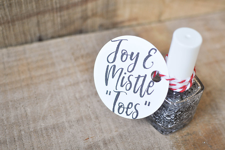 Free Printable Nail Polish Gift Tags - Wit & Wander