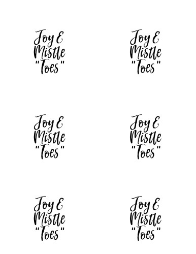 Free Printable Nail Polish Gift Tags - Wit & Wander