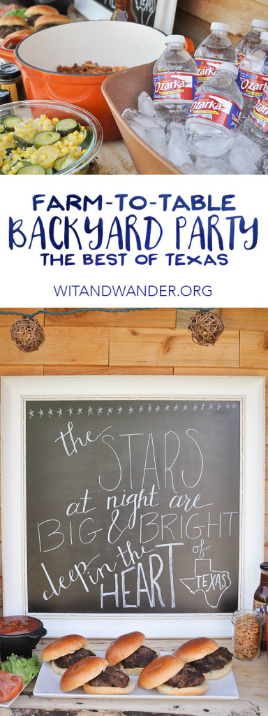 Texas Farm-to-Table Backyard Party | Wit & Wander