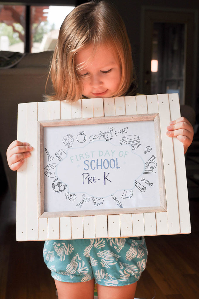 Free Printable Back to School Signs - Wit & Wander