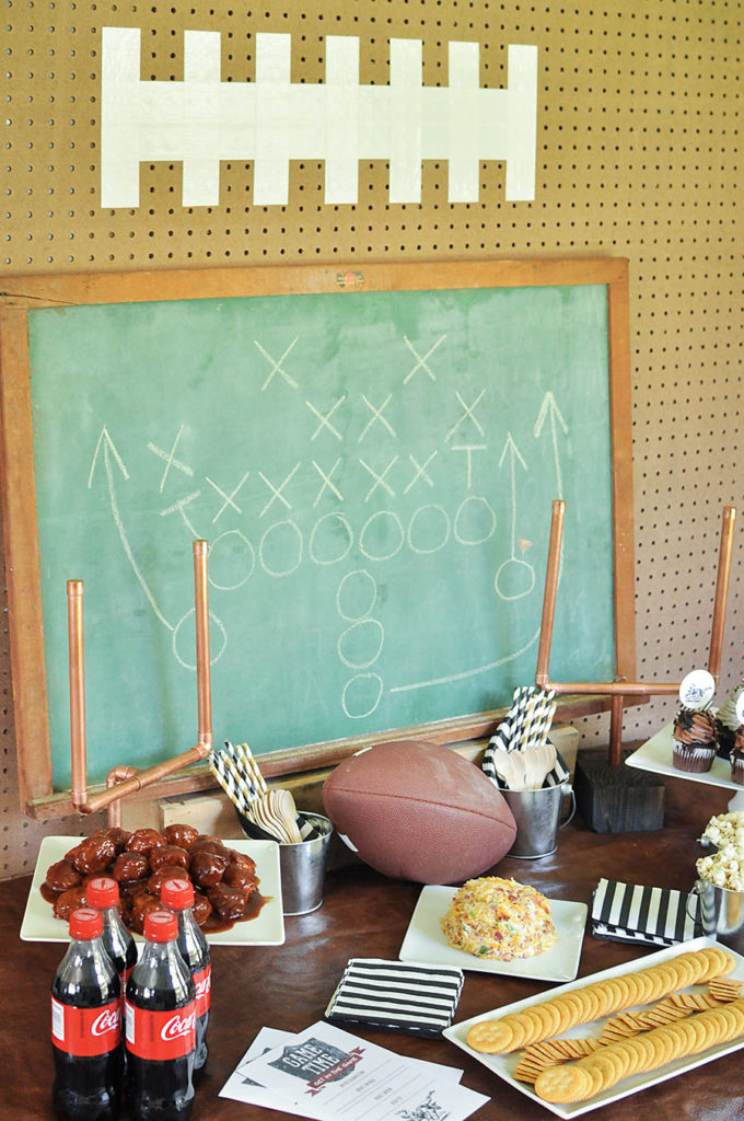 DIY Vintage Football Party Tailgate - Wit & Wander