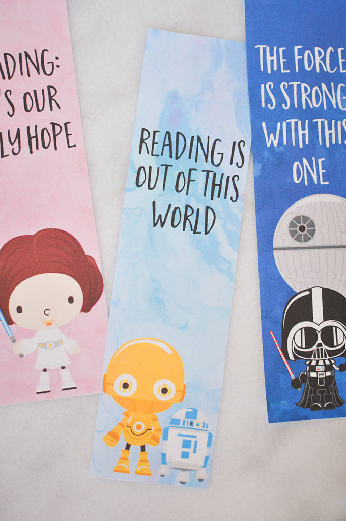 Star Wars Bookmarks Free Printables for Kids Our Handcrafted Life