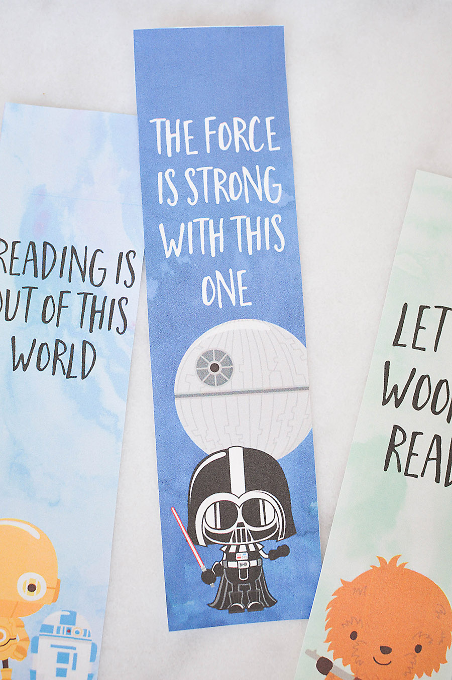 Star Wars Bookmarks Free Printables for Kids Our Handcrafted Life