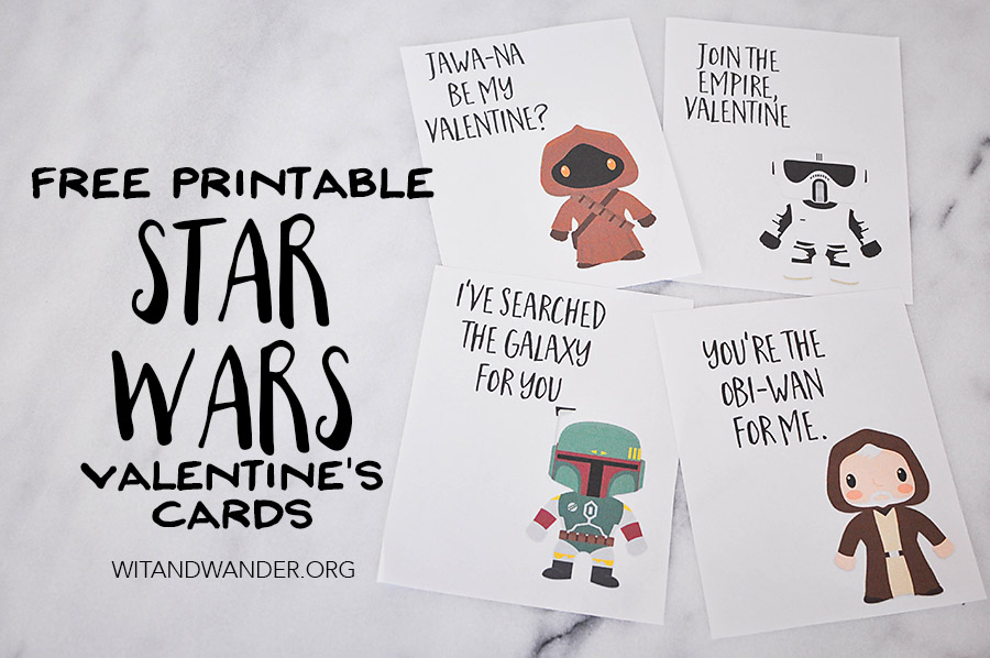 DIY Valentine's Day Postcards + Free Printables - The Crafted Life