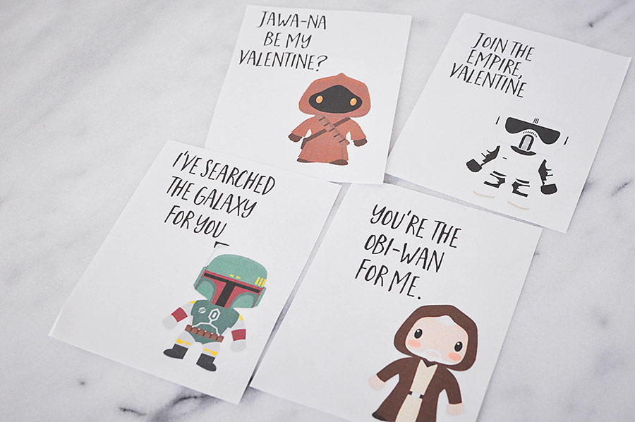 Star Wars Valentines Day Cards | Wit & Wander Part 3