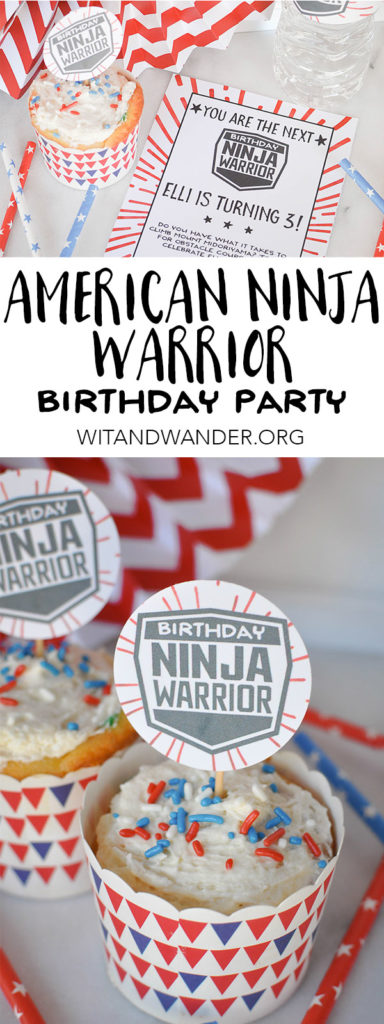 American Ninja Warrior Birthday Party | Wit & Wander