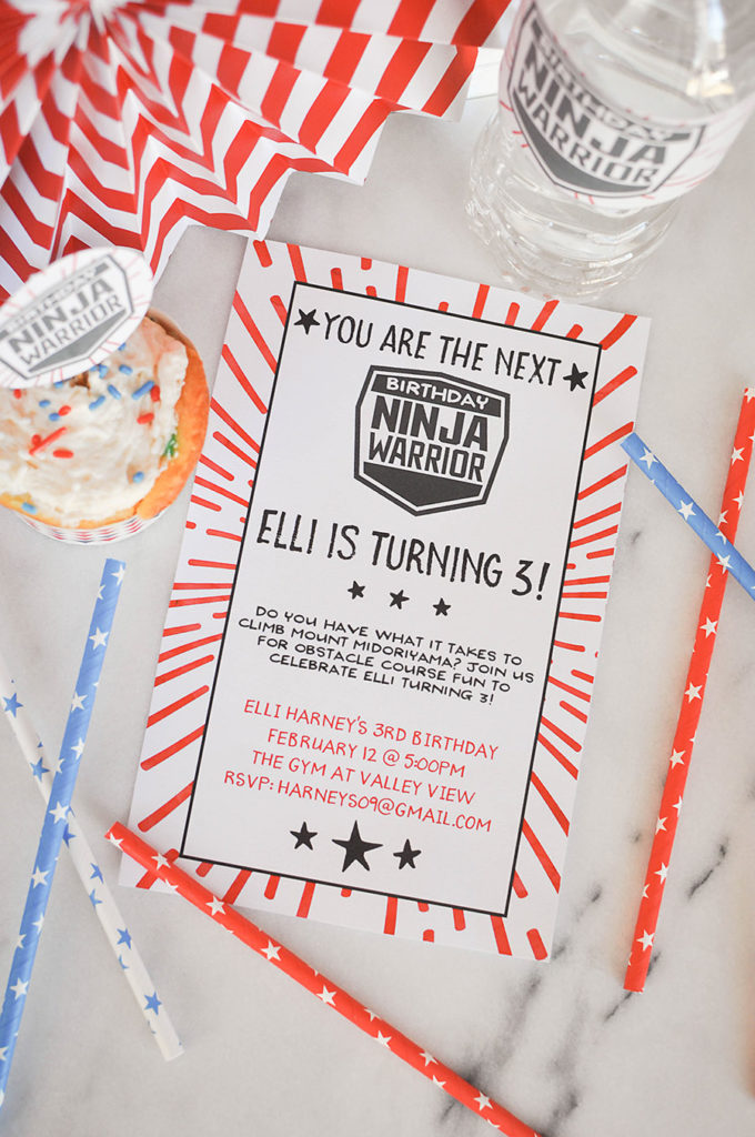 American Ninja Warrior Birthday Party | Wit & Wander